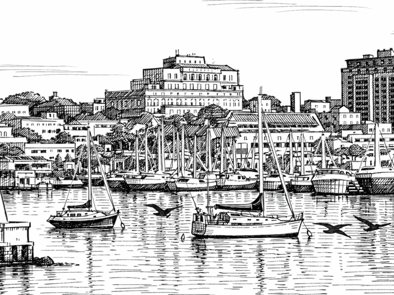 New Bedford, Massachusetts waterfront